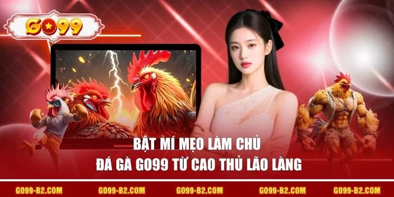 Bật mí mẹo làm chủ đá gà GO99 từ cao thủ lão làng