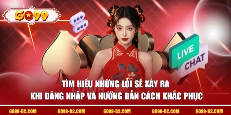 Tìm hiểu những lỗi sẽ xảy ra khi đăng nhập và hướng dẫn cách khắc phục